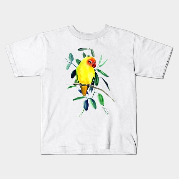 Love bird Kids T-Shirt by surenart